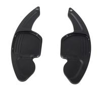 TIOWCGH H Compatible with A3 2014 2015 2016 for TT 2010 2011 2012 2013 2014 Aluminum Alloy Car Steering Wheel Shifter Paddle Shift Extension Shift Cover(Black)