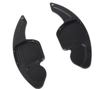 TIOWCGH H Compatible with A8 S8 2011 2012 2013 2014 2015 2016 for RS3 R8 2012 Aluminum Alloy Car Styling Steering Wheel Controller Shifter Paddle Shift(Black)