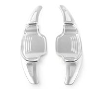 TIOWCGH H Compatible with Buick for Regal for GS for Lacrosse 2016 2017 2018 2019 Car Steering Wheel Shifter Extended Shift Paddle Extension Shift Cover(Silver)