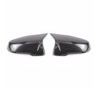 TIOWCGH H Compatible With For X2 F39 Z4 G29 F40 2019 2020 2021 Glossy Black Side For Wing Modified Rearview Mirror Cover Caps 2pcs(Black Carbon)