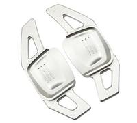 TIOWCGH H Compatible with VW for Passat B8 GT 2015 2016 2017 2018 2019 Auto Accessories Steering Wheel Shift Paddle Shifter Extension Car Universal Picks(Silver)