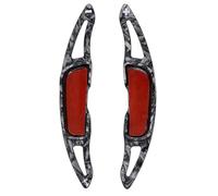 TIOWCGH Paddle Compatible with Mazda for MX-5 2016-2020 for CX-9 2017-2024 Car Steering Wheel Controller Paddle Shifter Extension Shift Cover Upgrade Interior(Forged Pattern)