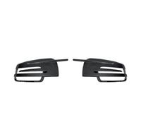 TIOWCGH Rearview Mirror Cap Compatible With Benz A Class For W176 2013 2014 2015 2016 2017 2018 Side Mirror Cap Covers Black Replace Automotive Exterior Mirrors Covers(Black Carbon)