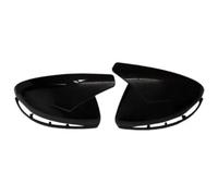 TIOWCGH Rearview Mirror Cap Compatible With Benz C Class W205 S Class W222 For GLC Class X205 2014 2015 2016 2017 2018 2019 2020 Replacement Carbon Pattern Mirror Cover Caps(Black)