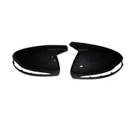 TIOWCGH Rearview Mirror Cap Compatible With Benz E Class W213 W238 For GLC Class W253 2016 2017 2018 2019 2020 Replacement Carbon Pattern Exterior Rear View Mirror Housing(Black Carbon)