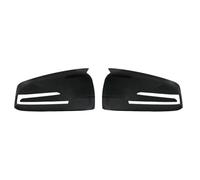 TIOWCGH Rearview Mirror Cap Compatible With Benz S Class For W221 2006 2007 2008 2009 2010 2011 2012 2013 Carbon Fiber Pattern Rearview Automotive Exterior Mirrors Covers(Black)