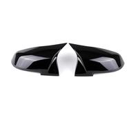 TIOWCGH Rearview Mirror Cap Compatible With For F20 F21 116i 118i 120i 125i 130i For Hatchback 2012 2013 2014 2015 2016 Replacement Style Carbon Fiber Pattern Mirror Cover(Black)