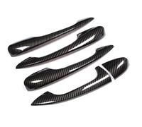 TIOWCGH Shell Compatible with Benz for A W177 V177 2019 2020 2021 2022 2023 Car Door Handle Cover Car Accessories Car Exterior Door Handle Decoration Shell(Carbon Fiber)