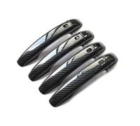 TIOWCGH W Compatible with for A4 B8 2008 2009 2010 2011 2012 2013 2014 2015 Car Accessories Car Exterior Door Handle Decoration Shell(Black)