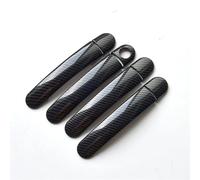 TIOWCGH W Compatible with SEAT for Ibiza 2003 2004 2005 2006 2007 2008 2009 2010 2011 2012 2013 2014 2015 2016 Car Exterior Door Handle Decoration Shell(Model 1)