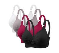Tiowcsekp Backless Bra, Bras for Women Non Wired Seamless Jelly Bra Wireless Push Up Solid Color Comfort Support Padded Sleep Bralettes for Womens Ladies Soft Brass Super Plus Size Regular