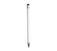 Tip Capacitive Pen for Handheld Screen Input Control, White | Two Input Shapes in a Single Pen Body, Direct Screen Input, Use with Tablets and Compatible Laptop Displays