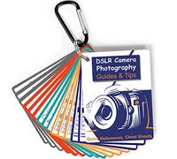 Tip Info Photography Accessories DSLR Cheat Sheet Cards for Canon, Nikon, Sony, Camera Quick Reference Guides & Tips: Settings, Exposure, Modes, Composition, Lighting etc 4×3 inch