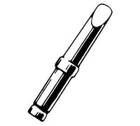 TIP, Round, SLOPED, 5.0MM, Soldering Iron Tips & Nozzles, Soldering Irons & Pots, Qty.1 | PT-DD9.