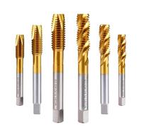 Tip Screw Machine Tap Tapping Stainless Steel Titanium Plated Tapping Bit m3m4m5m6m8m10(Tip Tap,M10x1.5)