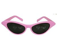 tip top Ladies pink grease rock roll 50s glasses fancy dress fly away costume fun