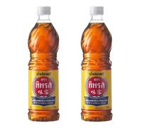 Tiparos Thai Fish Sauce for Soups Curries Marinades and Salads 700ml (Pack of 2) HALAL