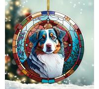 Tipbrol Australian Shepherd Gifts - Australian Shepherd Christmas Ornament Gifts for Women, Australian Shepherd Ornament for Christmas Tree, Gifts for Australian Shepherd Lovers Xmas Decorations