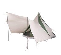 Tipi Tent with Roof Green 510 x 690 x 330 cm Taffeta
