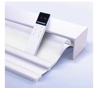 TIPIACE Day and Night Dual Layers Motorized Roller Blinds Shades with Valance Rechargeable Motor Suitable for Home, Office, Hotel Windows (Perspective White+Full blackout White)