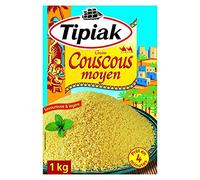 Tipiak Couscous Seeds Medium Flavourful & Light 1 kg (Pack of 4)