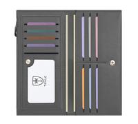 Tipmile Ultra Slim Wallet for Women Bifold Leather Ladies Wallet RFID Wallet Women RFID Blocking Credit Card Holder for Women, Deep Grey, 7.9 x 3.7 x 0.56 Inch, Minimalist