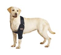 TIPOOP Dog Elbow Brace L for Left Leg - Supportive Brace for Dogs with Elbow Issues Like Arthritis, Dysplasia, Hygroma - Lightweight Shoulder Wrap - Size L for Large Breeds