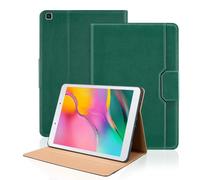 TIPOYOROO Case for Samsung Galaxy A 8.0 2019 Model SM-T290 /T295, Green | PU Leather Flip Stand Cover, Multi-Angle Viewing, Card Slots, Magnetic for Galaxy A 8.0 inch 2019 SM-T290/T295/T297