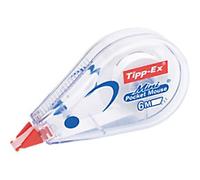Tipp-Ex Correction Mouse Mini Pocket Transparent, White 5 mm x 6 m