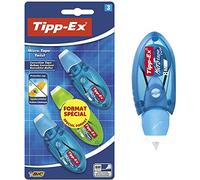 Tipp-Ex Micro Tape Twist Blister Corrector Ribbon of 3 - Random Color