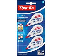 Tipp-Ex Mini Pocket Long Correction Extra Tear-Resistant Tapes - Pack of 3 - Easy To Use - High-Quality - 6 metres