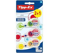 Tipp-Ex Mini Pocket Mouse Correction Fashion Set of 3 Ribbon 5 mm x 6 m Assorted Colours