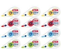 Tipp-Ex Mini Pocket Mouse White Correction Tape 6m Rollers - Pack of 12 - Tear Resistant Tapes, Smooth Glide