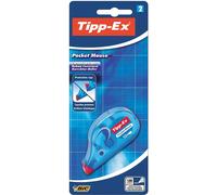Tipp-Ex Pocket Mouse Correction Tapes - Pack of 2- Easy To Use - Extra Tear-Resistant - 10 m, White Colour