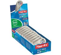 Tipp-Ex Pure Eco Mini Correction Tape Roller 5Mmx6m White Pack 10