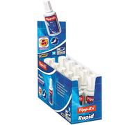 Tipp-Ex Rapid Correction Fluid - 20 ml, Box of 10,white