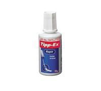 Tipp-Ex Rapid Correction Fluid Fast-drying with Foam Applicator 20ml White Ref 885992 [Pack 10]