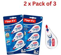 Tipp-Ex White Correction Mouse Tippex Tipex 6m Mouse Roller Tipp Tape Box Of 10