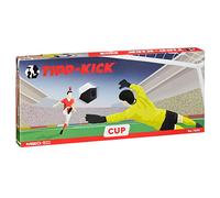 TIPP-KICK Cup - the large set with a 108 x 72cm pitch and side fence | textile goals | Top-Kicker | Star-Keeper | the traditional table football game for kids and adults