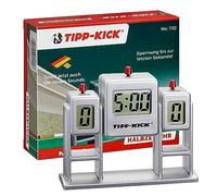 TIPP-KICK Half-Time Clock with Goal Display & Sound Function I Scoreboard for Current Scores & Playing Times I Original Football Accessories for Every Table Football Game I Grey