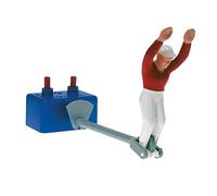 TIPP-KICK Star-Keeper I Original Goalkeeper for Kids and Adults, from Age 5+ I Fun Football Player Figures for Every Table Football Game I Football Accessories I Red Jersey