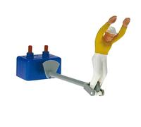 TIPP-KICK Star-Keeper I Original Goalkeeper for Kids and Adults, from Age 5+ I Fun Football Player Figures for Every Table Football Game I Football Accessories I Yellow Jersey