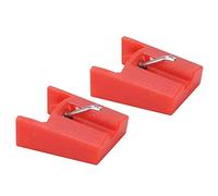 Tipped Ceramic Record Player Stylus Replacement Compatible with Crosley Fisher ION OTTO Turntables High Fidelity Sound Easy to Install Pack of 2