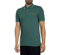 Tipped Polo Shirt Everglade/Wheat XL