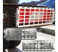 Tipper Truck Luton Van Rear Tail Light Cover Guards HEAVY DUTY Compatible with Ford Transit