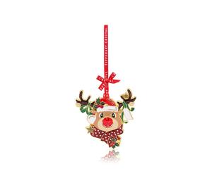 Tipperary Crystal 167438 Reindeer Hanging Decoration - P6326