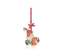 Tipperary Crystal Christmas Tree Decoration, Luxury Hanging Ornament - Perfect for Holiday Décor & Gifting, Gonk with Gift Sparkle Decoration