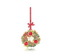 Tipperary Crystal Christmas Tree Decoration, Luxury Hanging Ornament - Perfect for Holiday Décor & Gifting, Wreath Gem Decoration