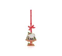 Tipperary Crystal Christmas Tree Decoration, Luxury Hanging Ornament - Perfect for Holiday Décor & Gifting, Christmas Pudding Sparkle Decoration