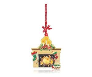 Tipperary Crystal Christmas Tree Decoration, Luxury Hanging Ornament - Perfect for Holiday Décor & Gifting, Fireside Gem Decoration